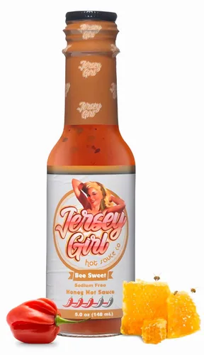 Vista 7 de Jersey Girl Hot Sauce Co Scorchin' Hot Sauce - Salsa picante hecha con pimientos Carolina Reaper y Dragon's Breath / 2 de los pimientos más picantes