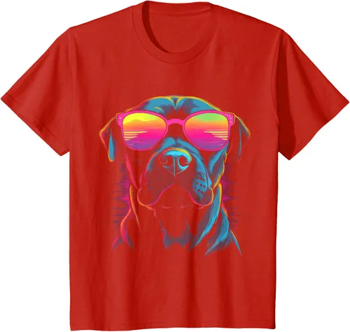 Vista 3 de Pit Bull Mom Dog Lover Colorido Artistic Pitbull Owner - Camiseta para mujer, Negro