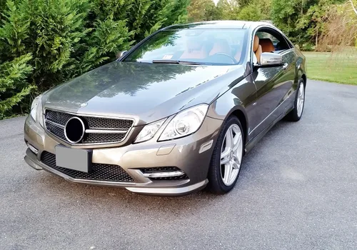Vista 7 de iJDMTOY Luces LED de marcador lateral de parachoques delantero con lente semitransparente y ámbar Compatible con Mercedes W207 Clase E 2010-2013