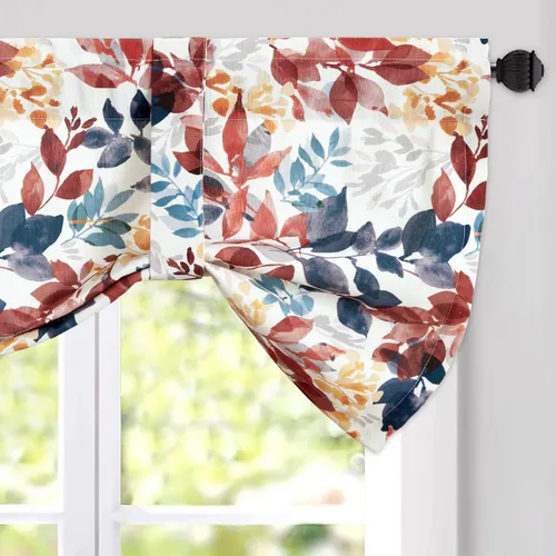 Vista 13 de Leeva Cortinas opacas para puerta corredera, cortinas de bloqueo de luz con hojas de serie azul, cortinas pesadas para ventanas de guardería, 2