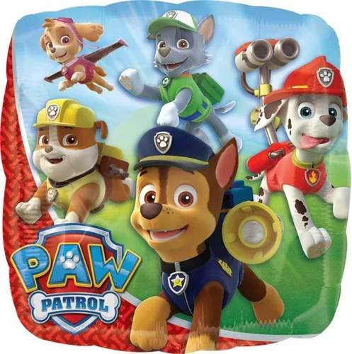 Vista 8 de Paw Pups - Globos de suministros para fiestas de cumpleaños de Rubble Marshall on Patrol