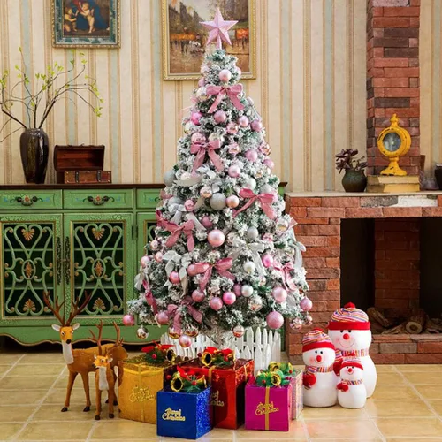 Vista 4 de 30 bolas de Navidad de 1.18 pulgadas para árbol de Navidad, decoración de Navidad inastillable, bolas de árbol de Navidad para decoración de bodas
