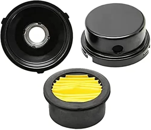 Vista 5 de HL018200AV Compresor de Aire Filtro Silenciador de Compresor de Aire de Metal Filtro de Admisión Silenciador de Sonido Silenciador 0.787 in Rosca