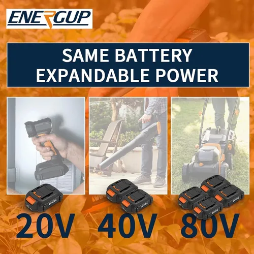 Vista 4 de Paquete de 2 baterías de repuesto de 4.0Ah WA3525 para Worx 20V PowerShare para WA3520 WA3525 WA3575 WG890 WG891 para baterías Worx de 20 V