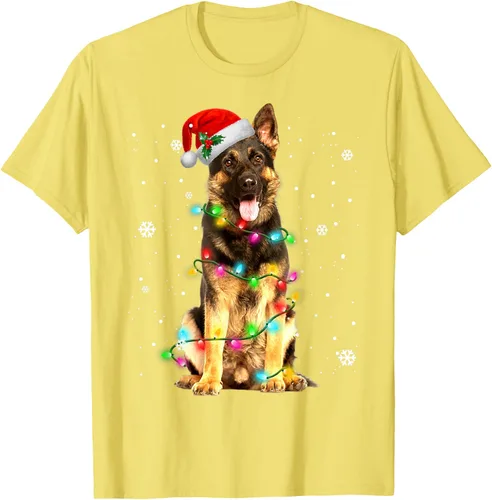 Vista 35 de Suéter de Navidad para perros de pastor alemán, suéter de Navidad para regalos de perros, Negro, S