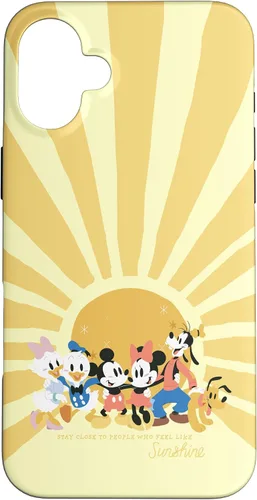 Vista 22 de iPhone 16 Disney Mickey y sus amigos Personas que se sienten como Sunshine Case