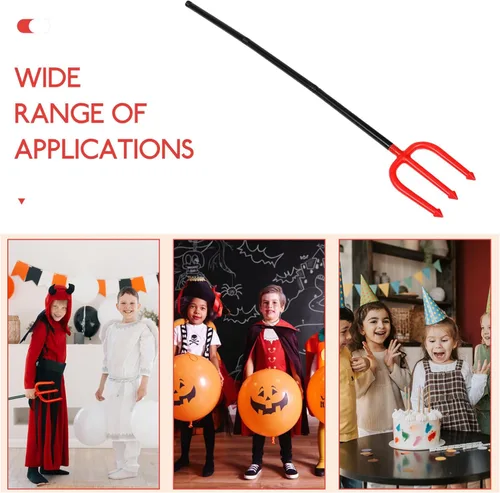 Vista 7 de BESPORTBLE Artículos de tenedor de diablo para hombres y mujeres, para niños, disfraz de cetro, demo, accesorios de disfraz de fiesta de Halloween