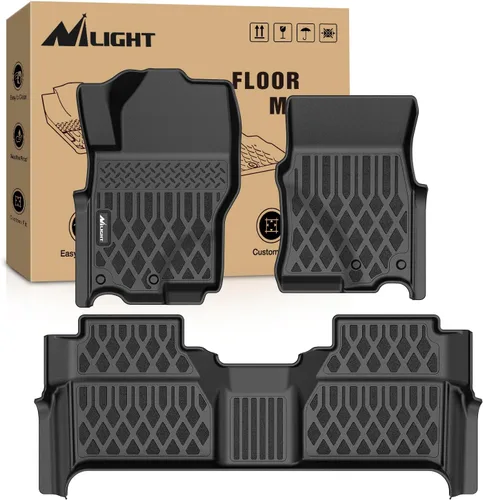 Vista 11 de Nilight Alfombrillas TPE para Nissan Altima 2007 2008 2009 2010 2011 2012 para todo tipo de clima, ajuste personalizado, forros de piso resistentes