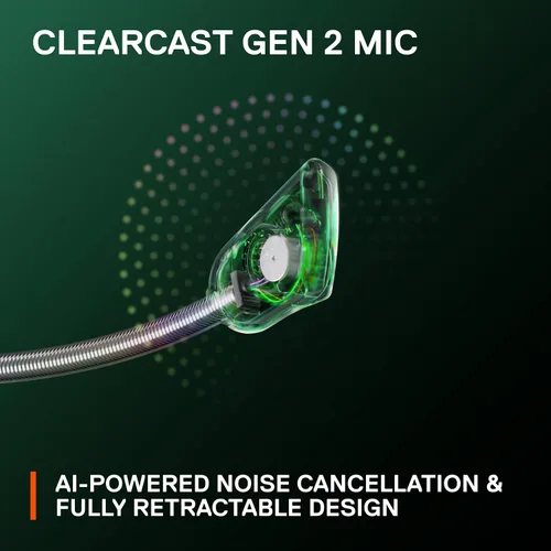 Vista 8 de SteelSeries Arctis Nova 7X Set de audífonos inalámbricos para Xbox, multiplataforma para juegos y móviles - Conexión inalámbrica simultánea de 2,4