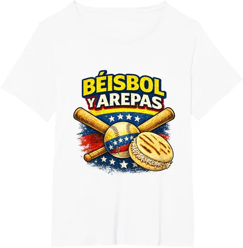 Vista 117 de Camiseta Beisbol y Arepas Venezuelas Baseball Pride Team 2026