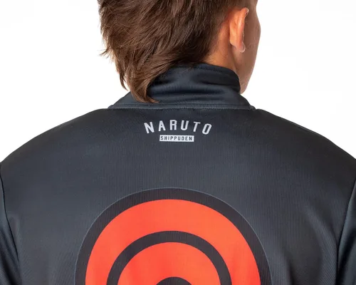Vista 3 de Bioworld Naruto Shippuden - Chaqueta de disfraz para hombre Uzumaki Symbol Team 07