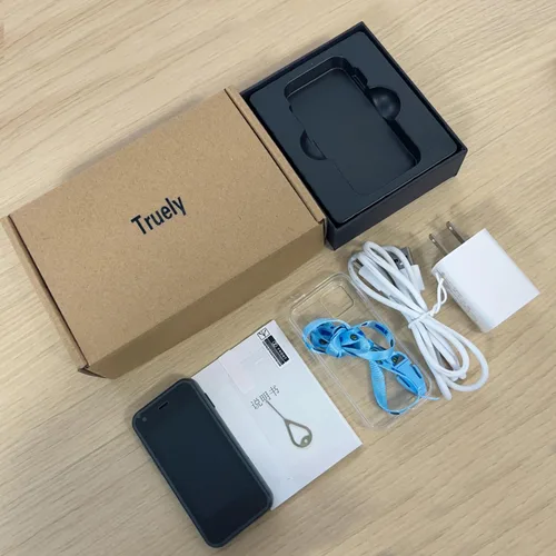 Vista 6 de Truely Super Mini Smartphone, XS11 Teléfono desbloqueado 3G WCDMA Android Mobile 2.5 '' Pantalla táctil 1GB RAM 8GB ROM Dual SIM WiFi Bluetooth Rosa