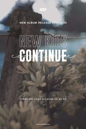 Vista 2 de iKON - [Nuevos niños continúa] Álbum Blue Ver CD+88p PhotoBook+1p Postal de acordeón+1p PhotoCard K-POP sellado