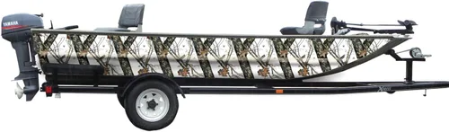 Vista 9 de Mossy Oak Graphics Kit de envoltura de camuflaje Blaze para barco - Vinilo de fácil instalación con acabado mate - Kit de 18" x 12