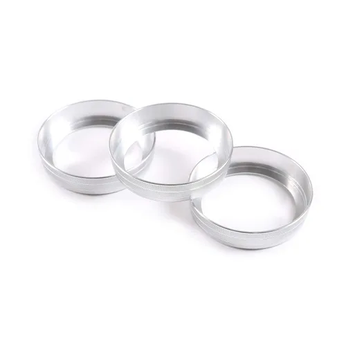Vista 7 de Anillos de ajuste de aire acondicionado trasero para Land Rover Defender 110 2020 accesorios de coche (plateado)