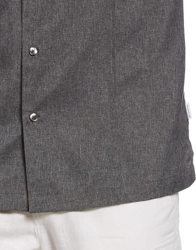 Vista 3 de Cubavera Camisa de manga corta de poliéster para hombre