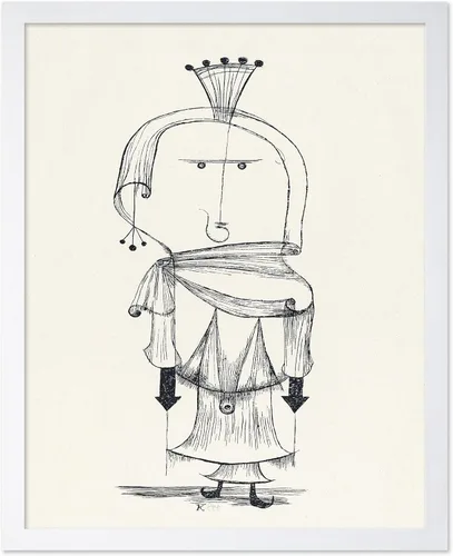 Vista 34 de Poster Master Póster vintage de Paul Klee – Impresión retro de cómicos – Arte de dibujo – Arte abstracto – Regalo para hombres y mujeres – Estilo-09