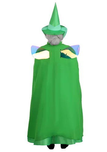 Vista 9 de Disfraz Plus Size de Fauna de La Bella Durmiente de Disney para Mujer Multicolor