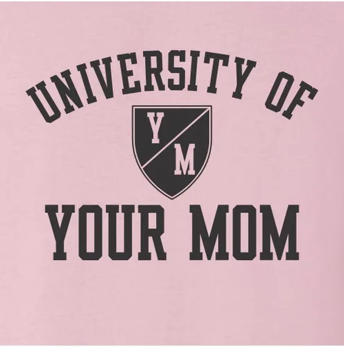Vista 55 de Go All Out University of Your Mom - Sudadera con cuello redondo para hombre