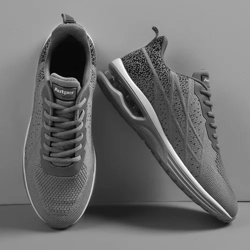 Vista 7 de Autper - Tenis deportivos Air para correr para hombre, tenis ligeros para caminar, trotar, ir al gimnasio o hacer deportes, talla 6.5 a 12.5