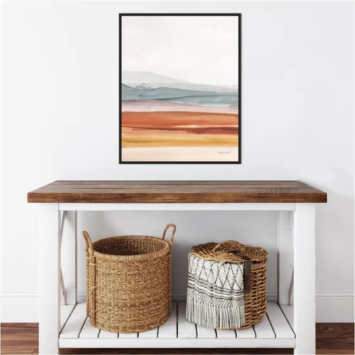Vista 6 de Amanti Art Lienzo enmarcado para pared, 28 x 23 pulgadas, Sierra Hills 03 por Lisa Audit, lienzo enmarcado para pared, arte abstracto, decoración