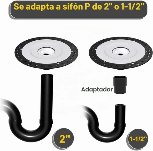 Vista 6 de Kit de drenaje de bañera independiente Paikalo Simplify Installation of Freestanding Bathtub Drains , Free Standing Tub Drain Kits, 12 Inch Flange