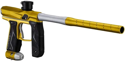 Vista 2 de Empire Axe 2.0 Kit de pistola de paintball de competición con tanque de aire y cargador de Halo Too