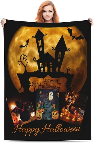 Vista 17 de Manta personalizada con texto, fotos, manta personalizada para cumpleaños de adultos y niños, boda, Navidad, Halloween, Día del Padre, Día