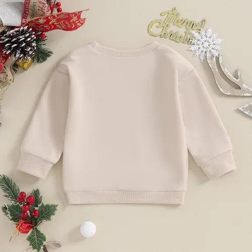 Vista 7 de Disfraz de Halloween para bebé, sudadera de calabaza con cuello redondo, suéter de manga larga, ropa de otoño