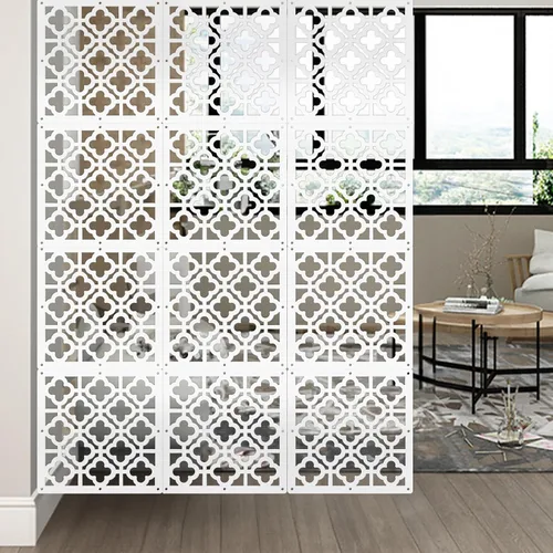 Vista 11 de 12PCS Divisor de habitación colgante Panel de pantalla de pared Paneles