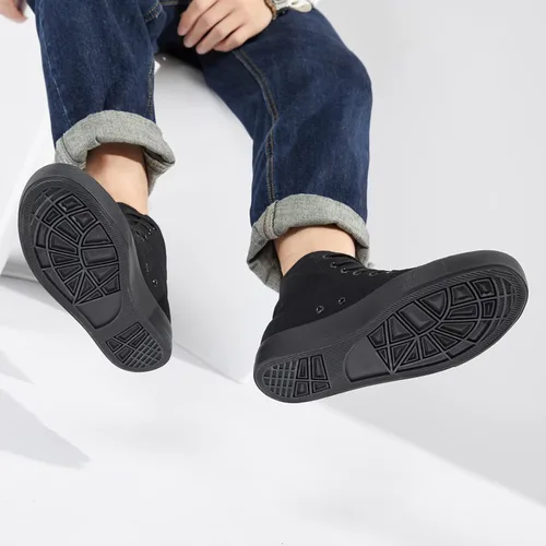 Vista 3 de yageyan Tenis de lona para hombre, con cordones, estilo casual, clásicos
