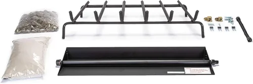 Vista 8 de RealFyre Peterson - Sistema de quemador G4 de 18 pulgadas (NG) de gas natural (sistema de quemador solo registros no incluidos)