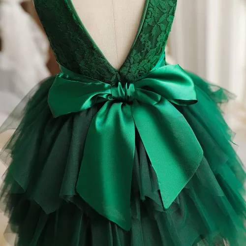 Vista 5 de NNJXD Baby Girl Princess Dress Bowknot Sequins Dresses