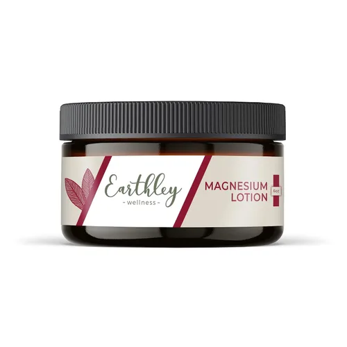 Vista 10 de Earthley Wellness, Loción de magnesio, ganadora del premio Parent's Picks, crema para promover la relajación, el descanso y la recuperación