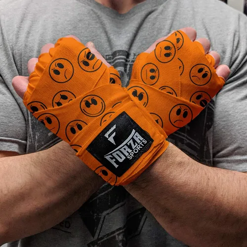 Vista 34 de Forza Sports Vendas de boxeo y MMA estilo mexicano de 180" Concientización sobre el autismo Azul
