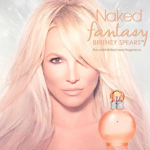Vista 4 de Naked Fantasy de Britney Spears para mujer - 3.3 oz EDT Spray