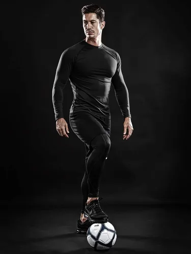 Vista 4 de DRSKIN - Camisas de compresión para hombre, manga larga, paquete de 4, 3, 2 o 1 unidades, camisas de entrenamiento deportivo, capa base atlética