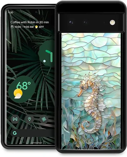 Vista 27 de Compatible con Google Pixel 4A 5G Mobile Case Creative Acrylic Back Panel Silicona Edge Case Slim Protección Especialmente para Google Pixel 4A 5G