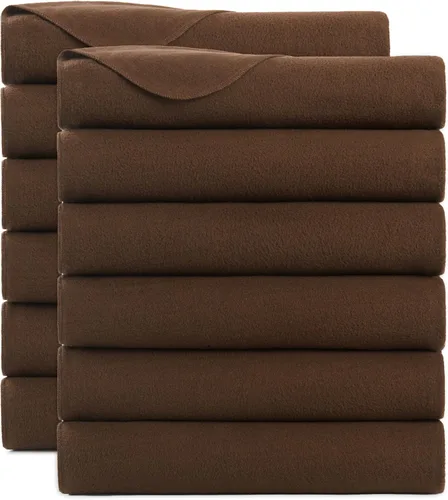 Vista 45 de Arkwright - Mantas de forro polar a granel – Paquete de 6 – Manta ultra suave y acogedora para automóvil, campamento, sofá, oficina, aire libre