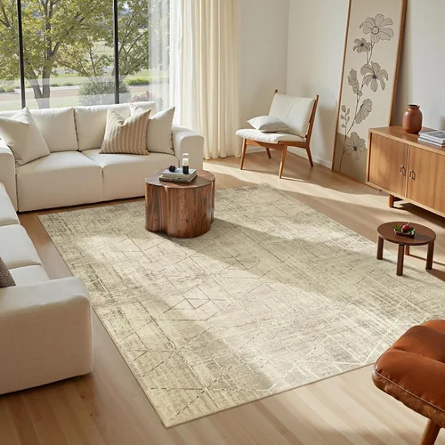 Vista 27 de jinchan - Tapete de pasillo marroquí de 2 x 6 pies con líneas, bohemio, lavable, para cocina, suave, geométrico, de lana sintética, antideslizante