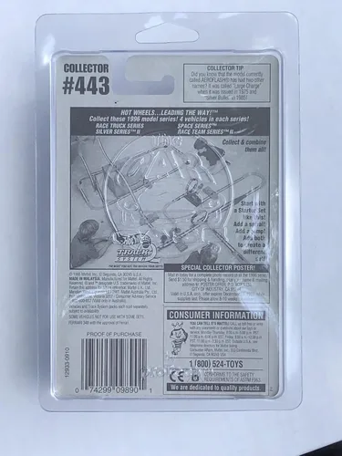 Vista 9 de Hot Wheels Black Ferrari 348 Collector #443 Coolest to Collect Card 5 DOT Wheel