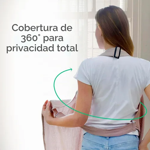 Vista 2 de San Francisco Baby Funda de lactancia – Funda de lactancia transpirable para lactancia, cubierta de lactancia de 360° para lactancia materna, fundas