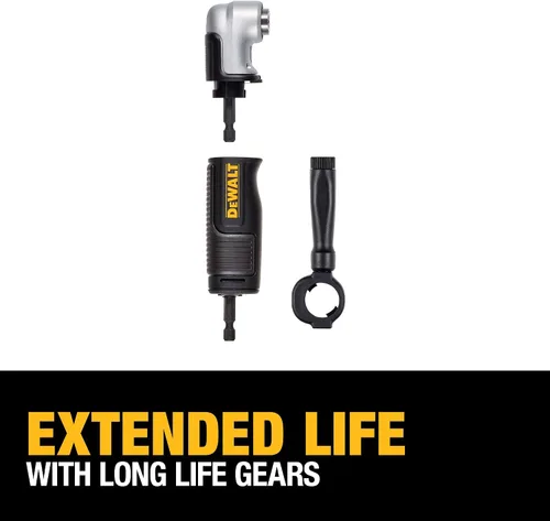 Vista 3 de DEWALT FLEXTORQ Adaptador de taladro de ángulo recto, accesorio 2 en 1 para controlador de impacto (DWAMRAFT) (Paquete de 5)