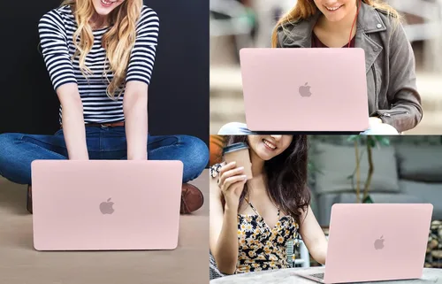 Vista 8 de CISSOOK para MacBook Air 13.6 M4 M3 M2 Funda 2025 2024 2022 Release, Carcasa Rígida de Plástico y Cubierta de Teclado y Adaptador USB para MacBook