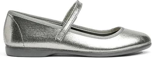 Vista 3 de Childrenchic Mary Jane - Zapatos planos con correas de velcro para niñas, para la escuela, bodas y ropa casual (bebé, niño pequeño)