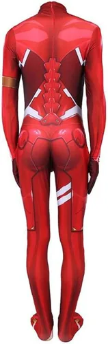 Vista 3 de cfiyswa Zero Two Ichigo Darling in The Franxx - Disfraz de cosplay Hallween
