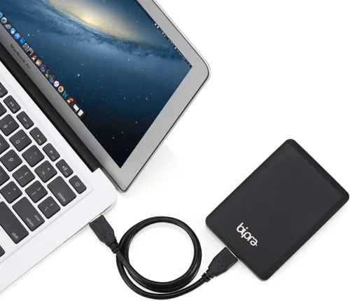 Vista 2 de S3 2.5 pulgadas USB 3.0 FAT32 Disco duro externo portátil - Negro (1TB 1000GB)