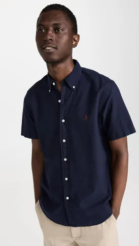 Vista 2 de Polo Ralph Lauren Camisa Oxford a cuadros de ajuste clásico para hombre