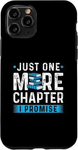Vista 10 de Funda de lectura para iPhone 15 Just One More Chapter I Promise Bookworm