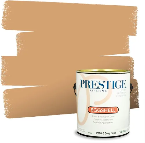 Vista 28 de PRESTIGE Pintura exterior e imprimación en uno, bronceado Aberdeen, plano, 1 galón